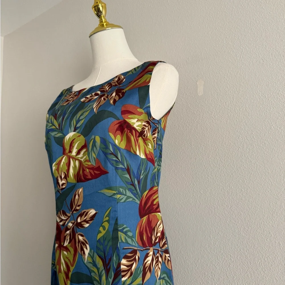 VTG Reyn Spooner Sleeveless Hawaiian Luau Tropical Women’s‎ Sz S